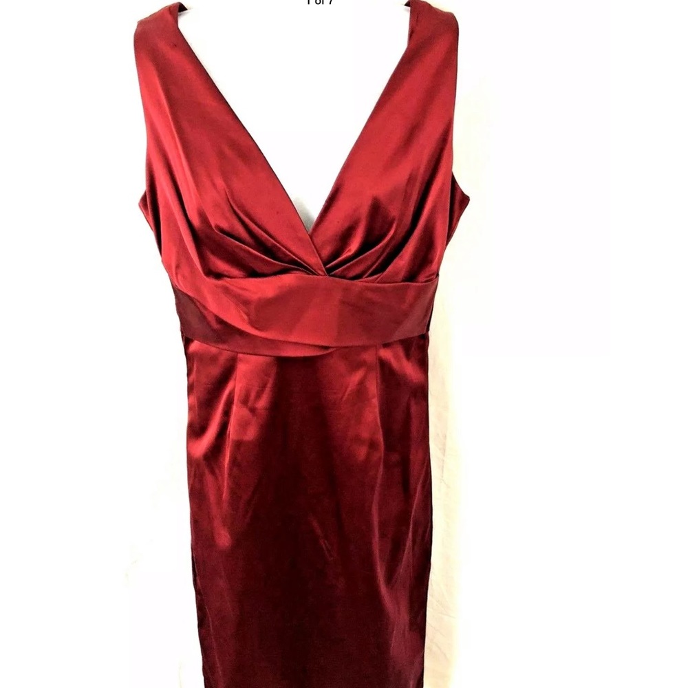 DONNA RICCO RED DRESS